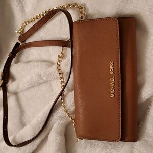 Michael Kors crossbody wallet